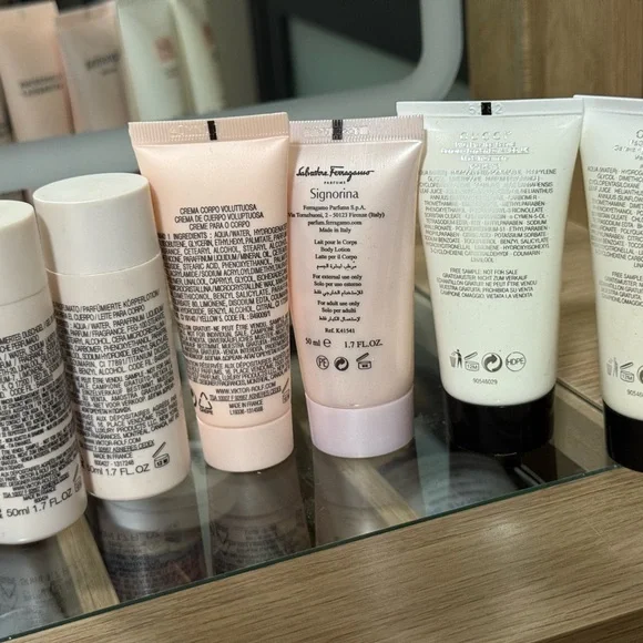 Viktor & Rolf, Gucci, & Salvatore Ferragamo Body Lotions & one shower gel - Picture 2 of 2